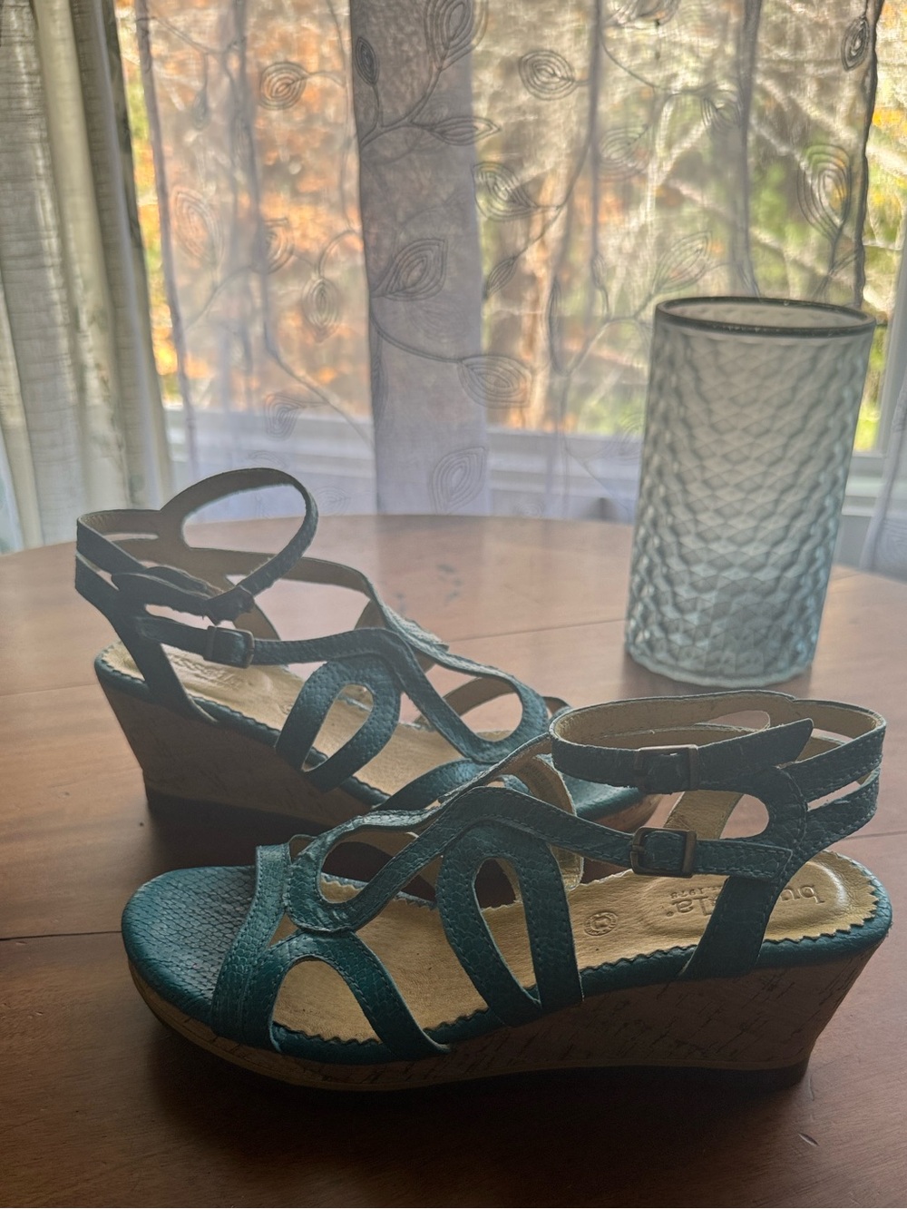 Bussola Vibrant Blue Sandals